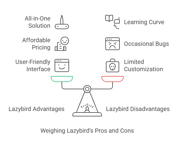 Pros of Lazybird Media Tools