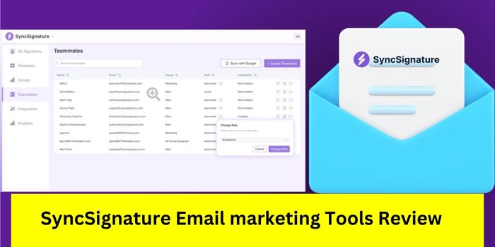 SyncSignature Email Marketing Tools Review