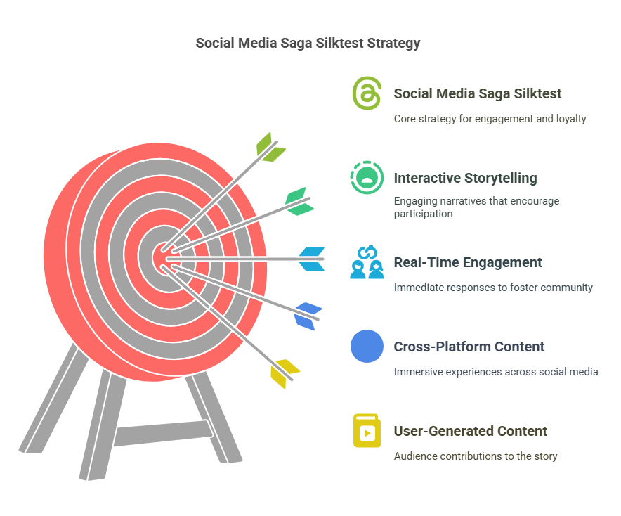What is Social Media Saga Silktest