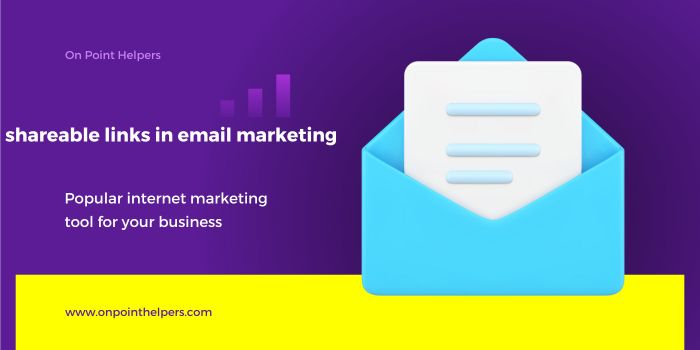 shareable links in email marketing